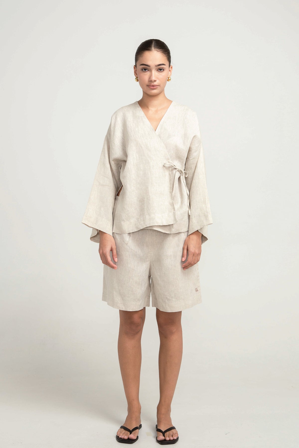 Pavilion Linen Kimono